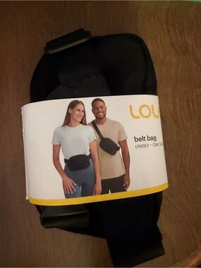Lole Black Unisex Belt Bag